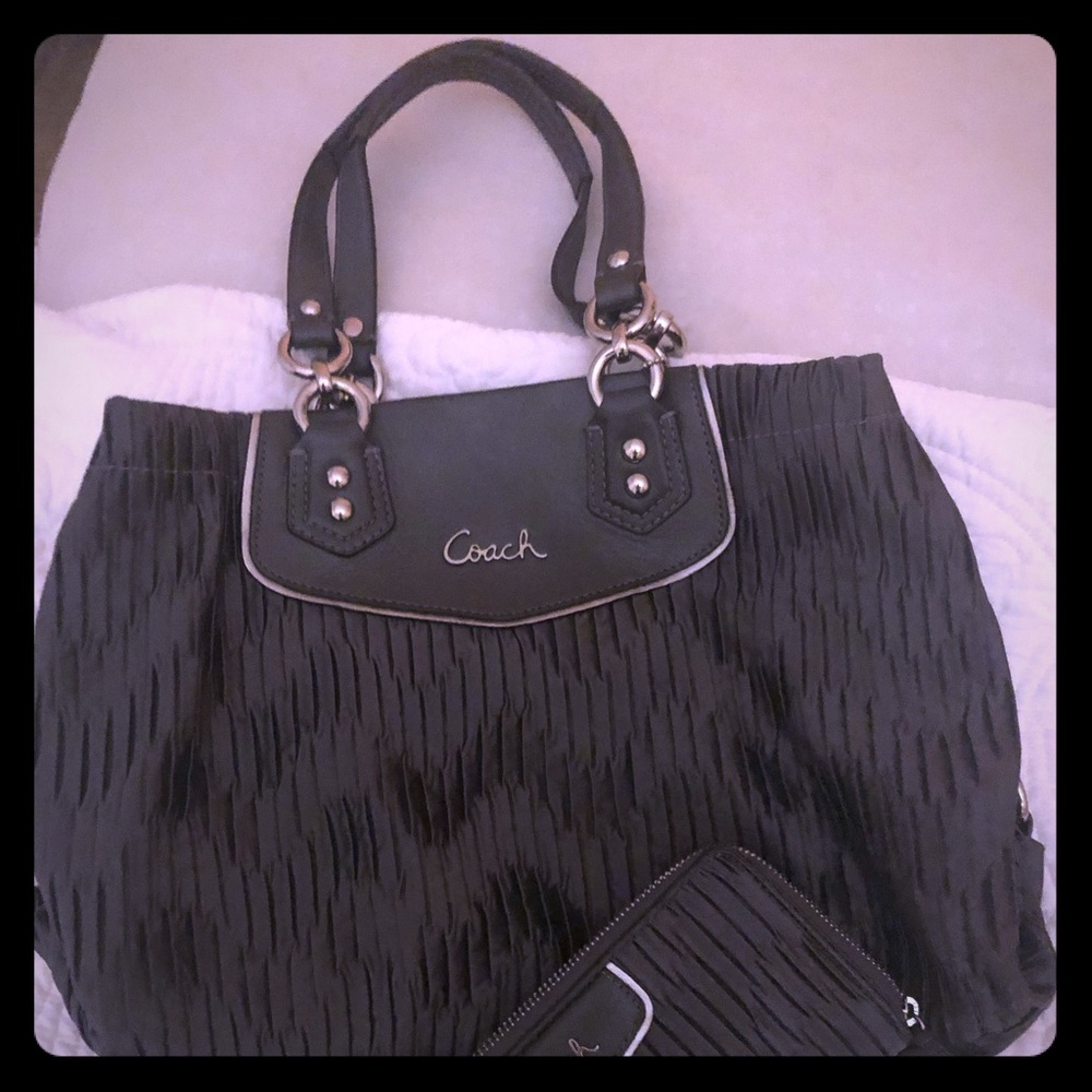 Coach Purse with matching wallet